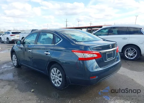 2014 Nissan Sentra Sv z USA, uszkodzony, nr VIN 3N1AB7AP7EL684917
